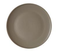 Premier Houseware Taupe Side Plate Set Smooth Matte Melamine Finish Plates Made Of Stoneware / Scratchproof Reusable Side Plates Set Of 4