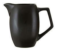 Premier Housewares 0721684 Black Ceramic Text Jug, Black