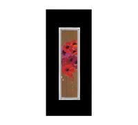 Premier Housewares 1-Piece Poppies Design 2 Framed Wall Art