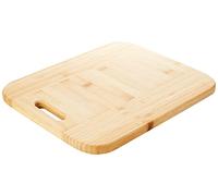 Premier Housewares 1103931 Bamboo Chopping Board with Handle, 34 x 29 cm Natural