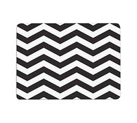 Premier Housewares 1203624 Chevron Placemats - Set of 4, Black/White, H2 x W29 x D22cm
