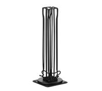 Premier Housewares 12x12x34cm 40 Coffee Capsule Holder Black Revolving Metal New