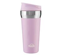 Lilac 380ml Insulated Stainless Steel Travel Mug, Travel Mug with Lid, Thermal Travel Mug, Thermos Mug