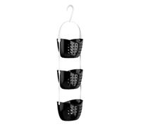 Premier Housewares Shower Caddy 1601485 – 3-Tier (83×23×17 cm) – Black