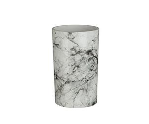 Premier Housewares 1601580 Rome Tumbler - Marble Effect , Grey , 7 x 7 x 12 cm