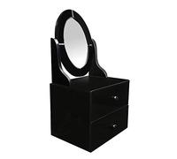 Premier Housewares 2-Drawer Dresser Unit, Black
