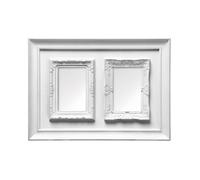 Premier Housewares 2 Photo White Plastic Multi Photo Frame