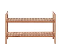 Premier Housewares 2 Tier Grid Design Stackable Shoe Rack