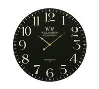 Premier Housewares 2200473 Classical Wall Clock, 60 cm - Black