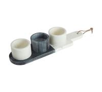 Premier Housewares 3 Pc Condiment Paddle Board Set