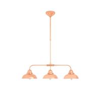 Premier Housewares 3 Pendant Copper Finish Light Modern Vintage Industrial Style Save Floor Space Desk Lamp Kids Reading Lamps Office Desk Lamp For Home 90 x 73 x 20 cm