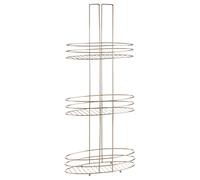 Premier Housewares 3 Tier Gold Plated Storage Rack