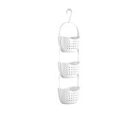 Premier Housewares Shower Caddy - 3-Tier - W22 x D16 x H83 cm - White