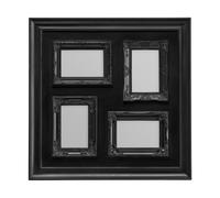 Premier Housewares 4 Photo Black Plastic Multi Photo Frame
