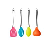 Premier Housewares 4pc Kitchen Tool Set with Clear PS Handle