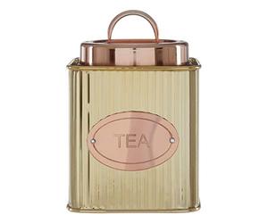Premier Housewares 507389 Tea Canister, Stainless Steel