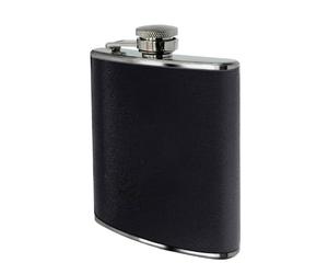 Premier Housewares 508255 Hip Flask - Black H14 x W10 x D3cm