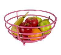 (Hot Pink) Helix Fruit Basket Metal Available in 4 Colours