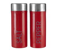 Premier Housewares 508537 Liberty Salt and Pepper Set - Red