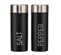 Premier Housewares 508549 Liberty Salt and Pepper Set - Black