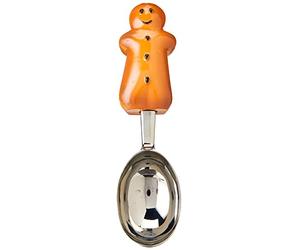 Premier Housewares 722257 Gingerbread Man Ice Cream Scoop, Silver