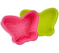 Premier Housewares 804982 Butterfly Cake Moulds - Set of 2, H4 x W19 x D14cm