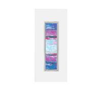 Orsina Abstract Blue 2 Framed Wall Art