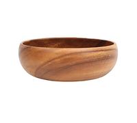Premier Housewares Acacia Wood Salad Bowl Large Hand Carved Salad Bowl