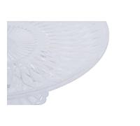 Premier Housewares Acrylic Cake Display Stand with Dome Lid | Clear Cake Stand with Lid for Wedding, Graduation, Parties | Cake Plate with Cover