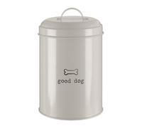 Premier Housewares Adore Pets Good Dog Food Storage Canister, 1.2 L - Natural