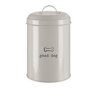 Maison by Premier Dog Food Canister Premier Housewares Silver One Size