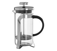 Premier Housewares Akeala Cafetiere, Stainless Steel, Silver, 8 x 12 x 17 cm