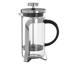 Premier Housewares Akeala Cafetiere, Stainless Steel, Silver, 8 x 12 x 17 cm