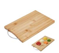 Premier Housewares Versatile Small Wooden Chopping Board | Stylish Wooden Chopping Board For Kitchen | Eco Friendly Wooden Cutting Board | Sustainable Cutting Board For Kitchen