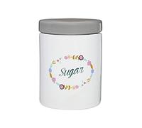 Maison by Premier Amelie Sugar Canister Premier Housewares Grey One Size