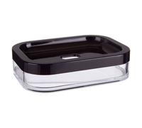 Premier Housewares Ando Black Acrylic Soap Dish