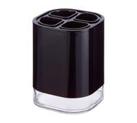 Premier Housewares Ando Black Acrylic Toothbrush Holder