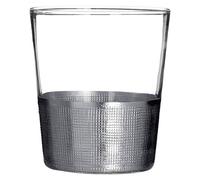 Premier Housewares Martini Glasses Cocktail Glasses 290 ml Whiskey Glass Embossed Cocktail Glasses Set Of 4 Drinking Glasses Set Of 4 10 cm x 9 cm x 9