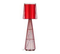 Premier Housewares Aria Red Floor Lamp