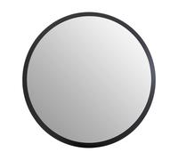 Premier Housewares Athena Discus Medium Black Wall Mirror