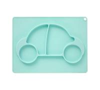 Premier Housewares Everyday Use Divided Food Plate, Synthetic, Blue, Regular