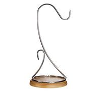 Premier Housewares Banana Holder /Hook /Chrome Banana Stand - Silver,H35 x W16 x D16cm