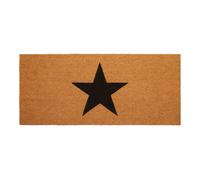 Premier Housewares Big Black Star Doormat