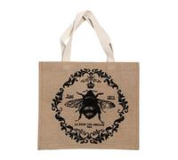 Premier Housewares Bistro Jute and Cotton Shopper/Hessian - Natural