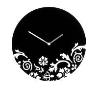 Premier Housewares Black Acrylic Wall Clock