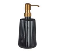 Orsina Ticino Brittany Black Glass Moisturizer Dispenser
