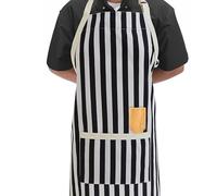 Premier Housewares Black Kitchen Apron with White Graphics | Cooking Apron for Men. Women | Chef Apron for Domestic, Commercial Use | Apron with Cat Graphics