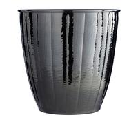 Premier Housewares Black Nickel Finish Waste Bin