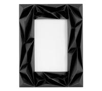 Premier Housewares Black Photo Frame / Frames Geometric Design Picture Frames For Wall Contemporary Rectangular Photo Frames For Bedroom / Living Room
