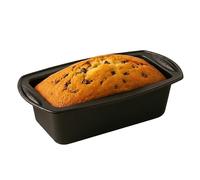 Premier Housewares Black Silicone Bread Mould | 2Lb Heat Resistant Loaf Tin | Flexible Loaf Mold for Baking, Freezing & Microwaving | Dishwasher Safe Silicone Bread Baking Mould